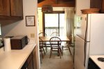 Mammoth Lakes Condo Rental Sunshine Village 138 - Kitchen Towards Dining Room 